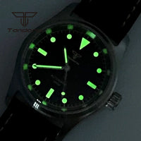 36mm Pilot Watch P03B PT5000 NH35A Automatic Movement Sapphire Customizable