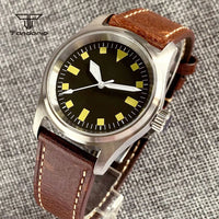 36mm Pilot Watch P03B PT5000 NH35A Automatic Movement Sapphire Customizable