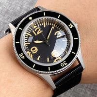 Fifty Fathom Watch D06A 40mm Retro Diver NH35 Automatic 20ATM Sapphire Lume Bezel