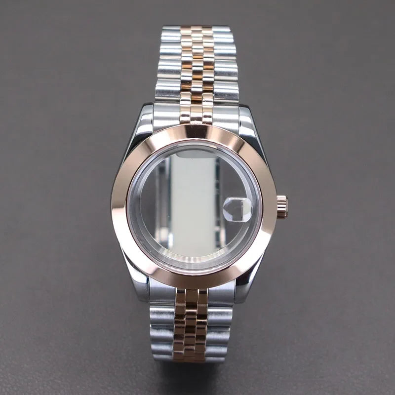 AIrKing Explorer Watch Case B03 36mm/39mm High Quality Sapphire Glass For Nh35 Nh36 NH34 NH38 Nh70 Miyota 8215 8295 Movement
