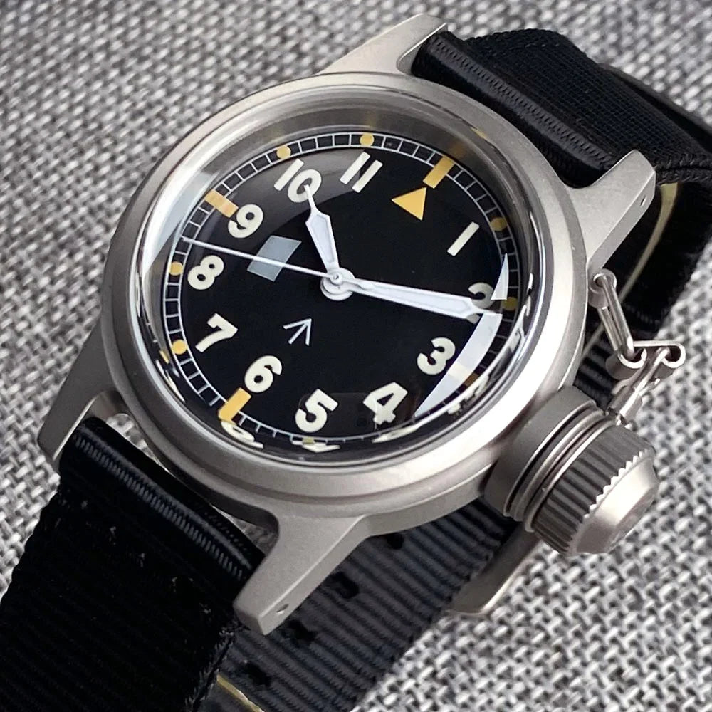 Frogman Watch P05A 200M Waterproof 36mmSandblast NH35/PT5000 Automatic double domed Sapphire