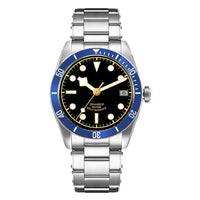 BB58 Watch Mod D07A 39mm Retro Diver Sapphire Crystal 200M Water-Resistant