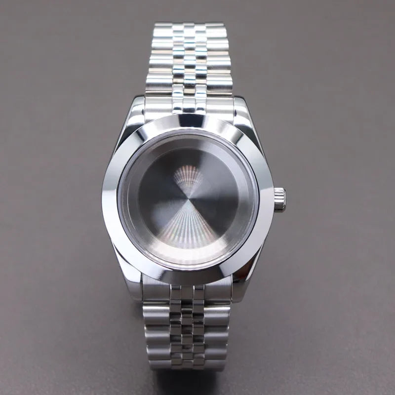 AIrKing Explorer Watch Case B03 36mm/39mm High Quality Sapphire Glass For Nh35 Nh36 NH34 NH38 Nh70 Miyota 8215 8295 Movement