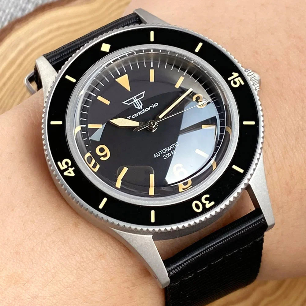Fifty Fathom Watch D06A 40mm Retro Diver NH35 Automatic 20ATM Sapphire Lume Bezel