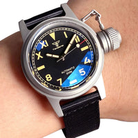 Frogman Watch P05A 200M Waterproof 36mmSandblast NH35/PT5000 Automatic double domed Sapphire