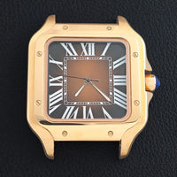 Santos Mod Watch B06A 38mm square watch Japan NH35 Automatic Roman dial 5ATM Sapphire