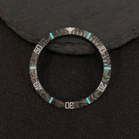 38mm x 30.5mm bezel insert for Submariner GMT Master Yacht-Master Mods
