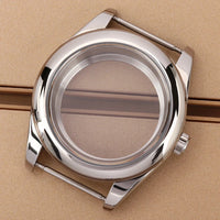 Oyster Perpetual Watch Case B04 36mm/39mm Sapphire f For NH35 NH36 NH38 4R36 Miyota 8215 8285Movement Gold Rose Two Tone Silver