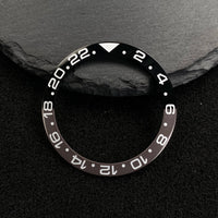 38mm x 30.5mm bezel insert for Submariner GMT Master Yacht-Master Mods