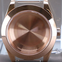 PVD Yellow Gold / Rose Gold AIrKing Explorer Watch Case GB03 36mm/39mm Sapphire For Nh35 Nh36 NH34 NH38 Nh70 Miyota 8215 8285 Movement
