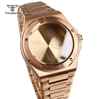 40mm Engineer Watch Case B02 Silver Pvd Black Rose Gold Two Tone GOLD Sapphire Fit NH34 NH35 NH36 ETA2824 PT5000