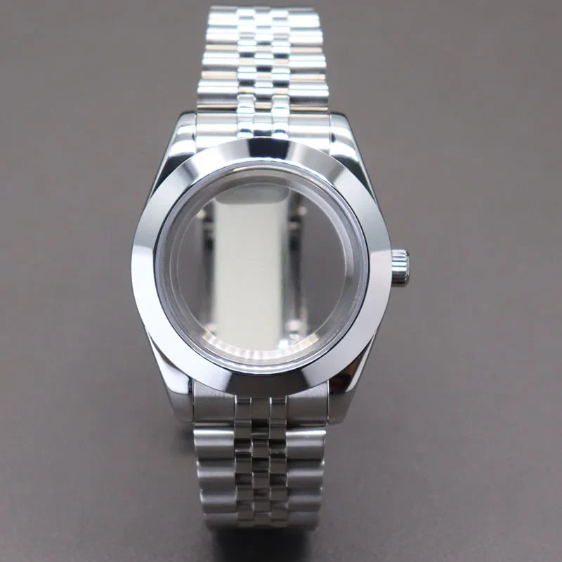 AIrKing Explorer Watch Case B03 36mm/39mm High Quality Sapphire Glass For Nh35 Nh36 NH34 NH38 Nh70 Miyota 8215 8295 Movement