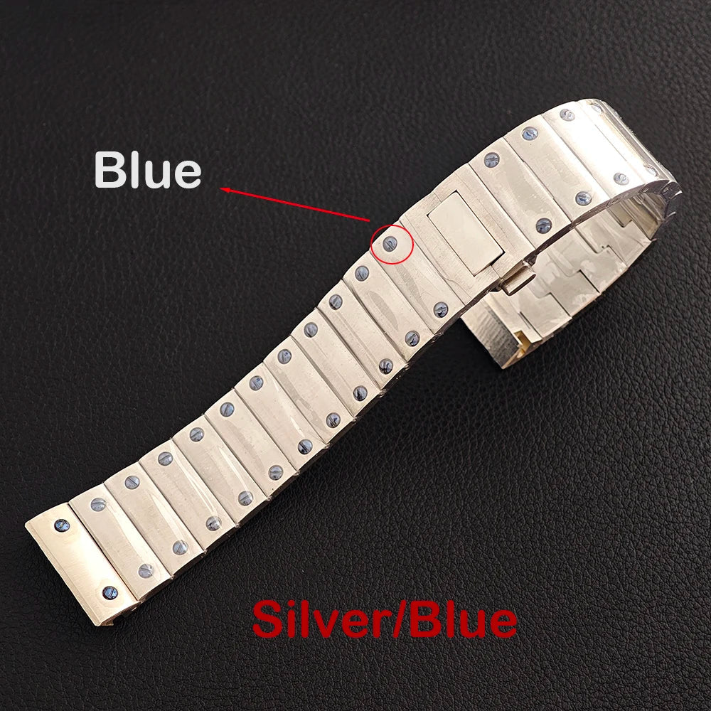 Santos Mod Watch B06A 38mm square watch Japan NH35 Automatic Roman dial 5ATM Sapphire