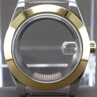 Two Toned Gold/ Rose Gold AIrKing Explorer Watch Case TB03 36mm/39mm High Quality Sapphire Glass For Nh35 Nh36 NH34 NH38 Nh70 Miyota 8215 8285 Movement