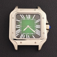 Santos Mod Watch B06A 38mm square watch Japan NH35 Automatic Roman dial 5ATM Sapphire