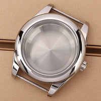 Oyster Perpetual Watch Case B04 36mm/39mm Sapphire f For NH35 NH36 NH38 4R36 Miyota 8215 8285Movement Gold Rose Two Tone Silver