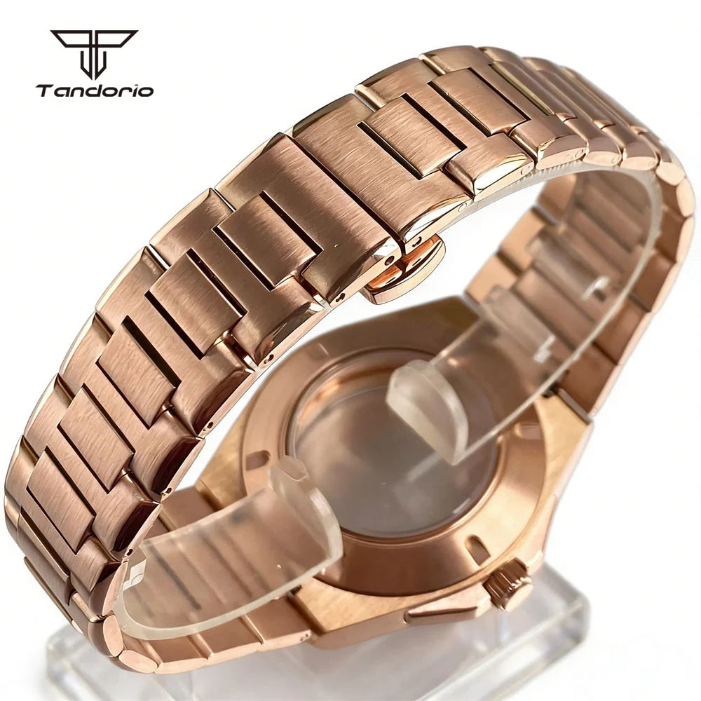 40mm Engineer Watch Case B02 Silver Pvd Black Rose Gold Two Tone GOLD Sapphire Fit NH34 NH35 NH36 ETA2824 PT5000