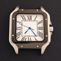 Santos Mod Watch B06A 38mm square watch Japan NH35 Automatic Roman dial 5ATM Sapphire