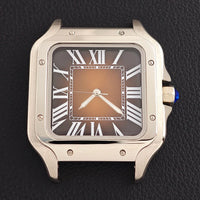 Santos Mod Watch B06A 38mm square watch Japan NH35 Automatic Roman dial 5ATM Sapphire