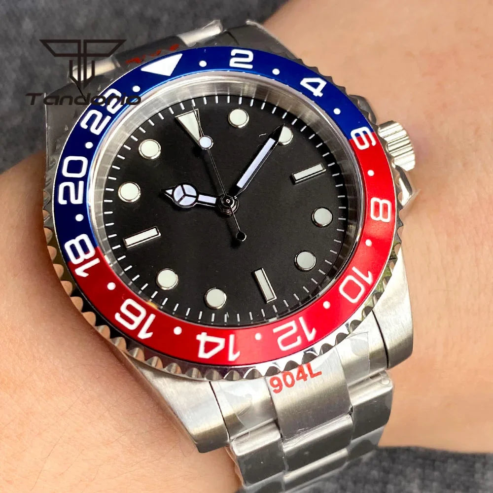 40mm Submariner Mod D01A PT5000/NH35/Miyota8215 Automatic DIve Watch 120-Click Bezel Sapphire 10Bar