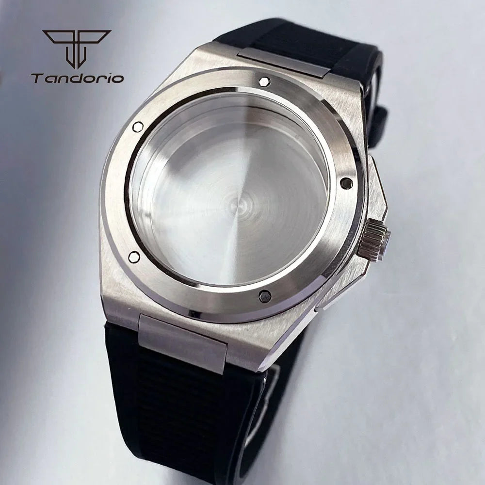 40mm Engineer Watch Case B02 Silver Pvd Black Rose Gold Two Tone GOLD Sapphire Fit NH34 NH35 NH36 ETA2824 PT5000