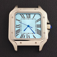 Santos Mod Watch B06A 38mm square watch Japan NH35 Automatic Roman dial 5ATM Sapphire