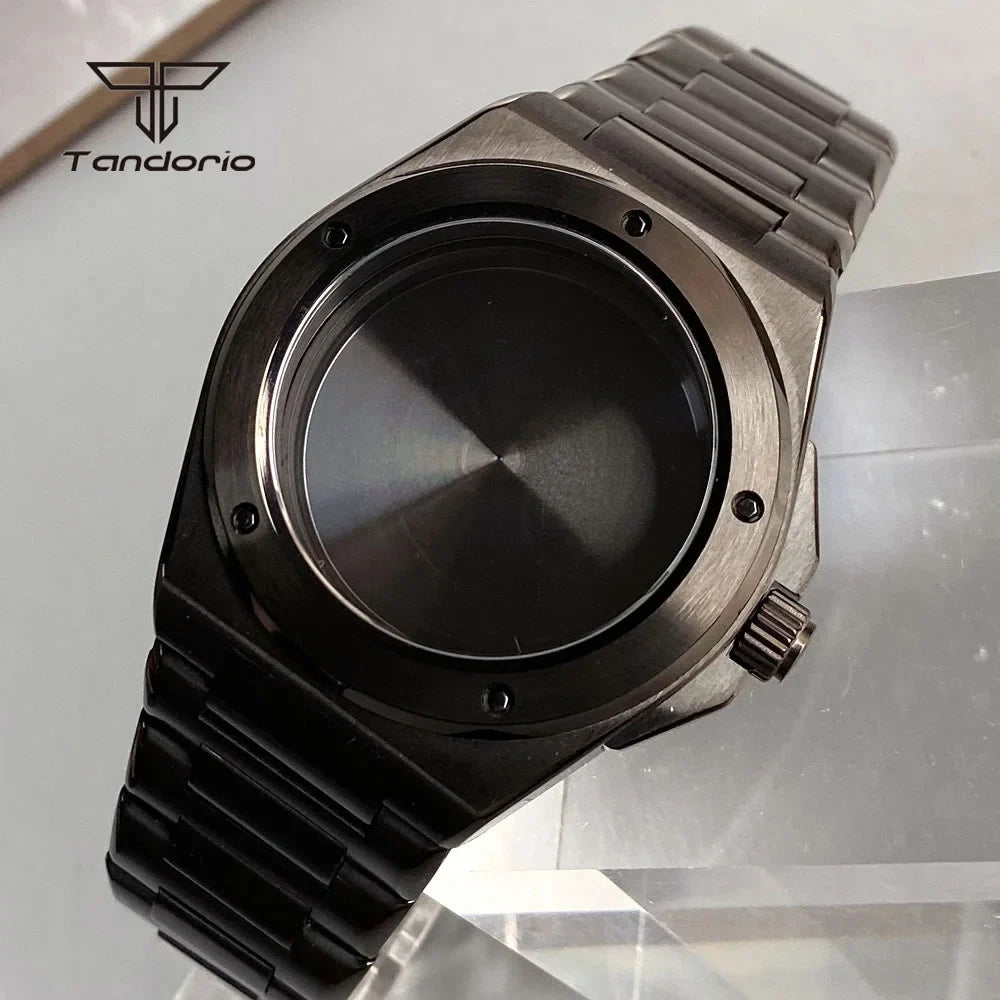 40mm Engineer Watch Case B02 Silver Pvd Black Rose Gold Two Tone GOLD Sapphire Fit NH34 NH35 NH36 ETA2824 PT5000