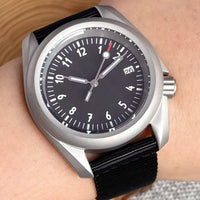 Raw Skx Watches P06A 40mm Frosted Field Watches NH35A Automatic Sapphire 20ATM