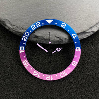 38mm x 30.5mm bezel insert for Submariner GMT Master Yacht-Master Mods