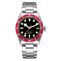 BB58 Watch Mod D07A 39mm Retro Diver Sapphire Crystal 200M Water-Resistant