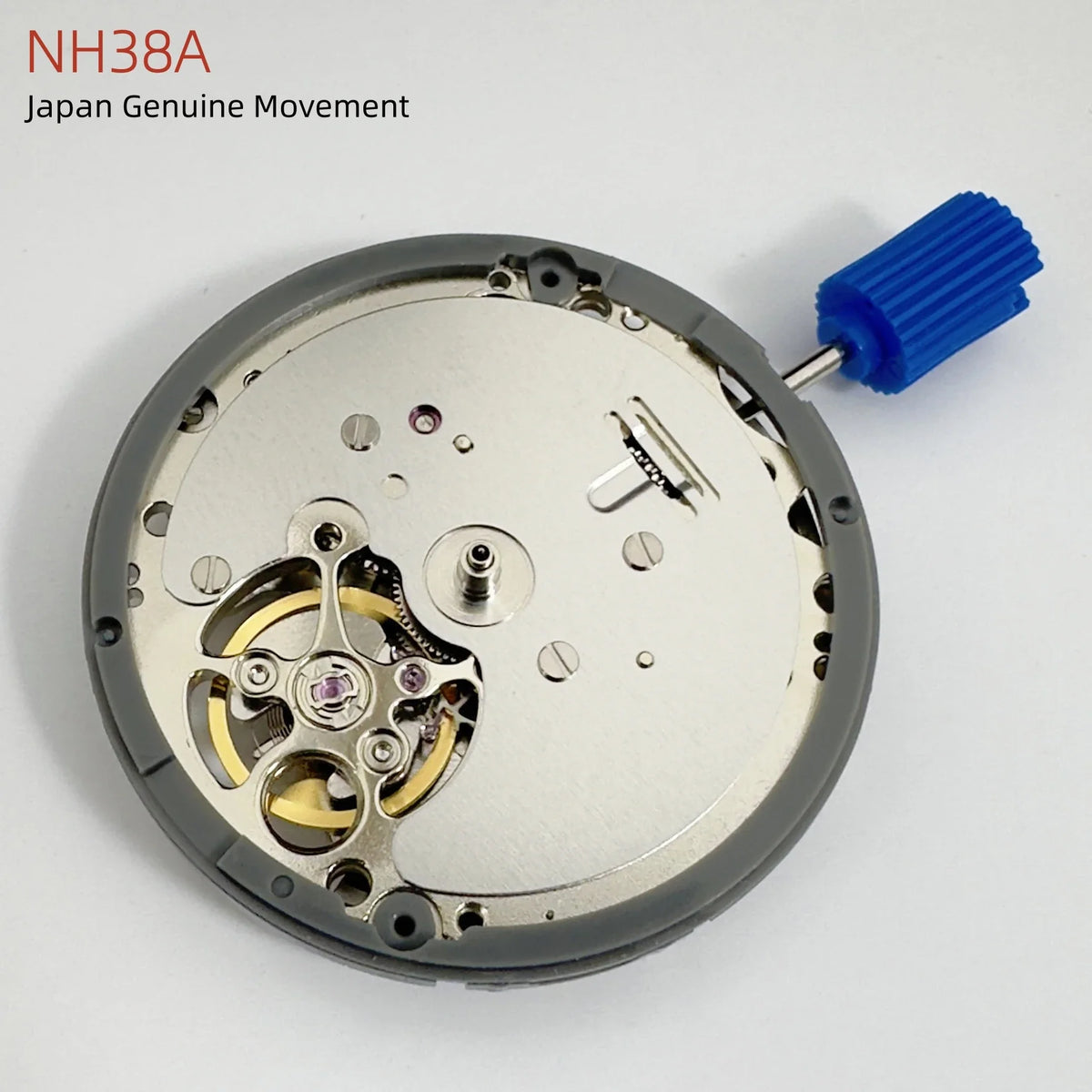 Japan Genuine NH38 Automatic Movement Open Heart 24 Jewels High Accuracy