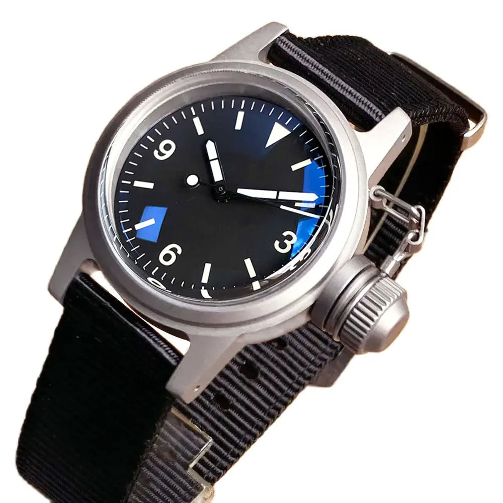 Frogman Watch P05A 200M Waterproof 36mmSandblast NH35/PT5000 Automatic double domed Sapphire
