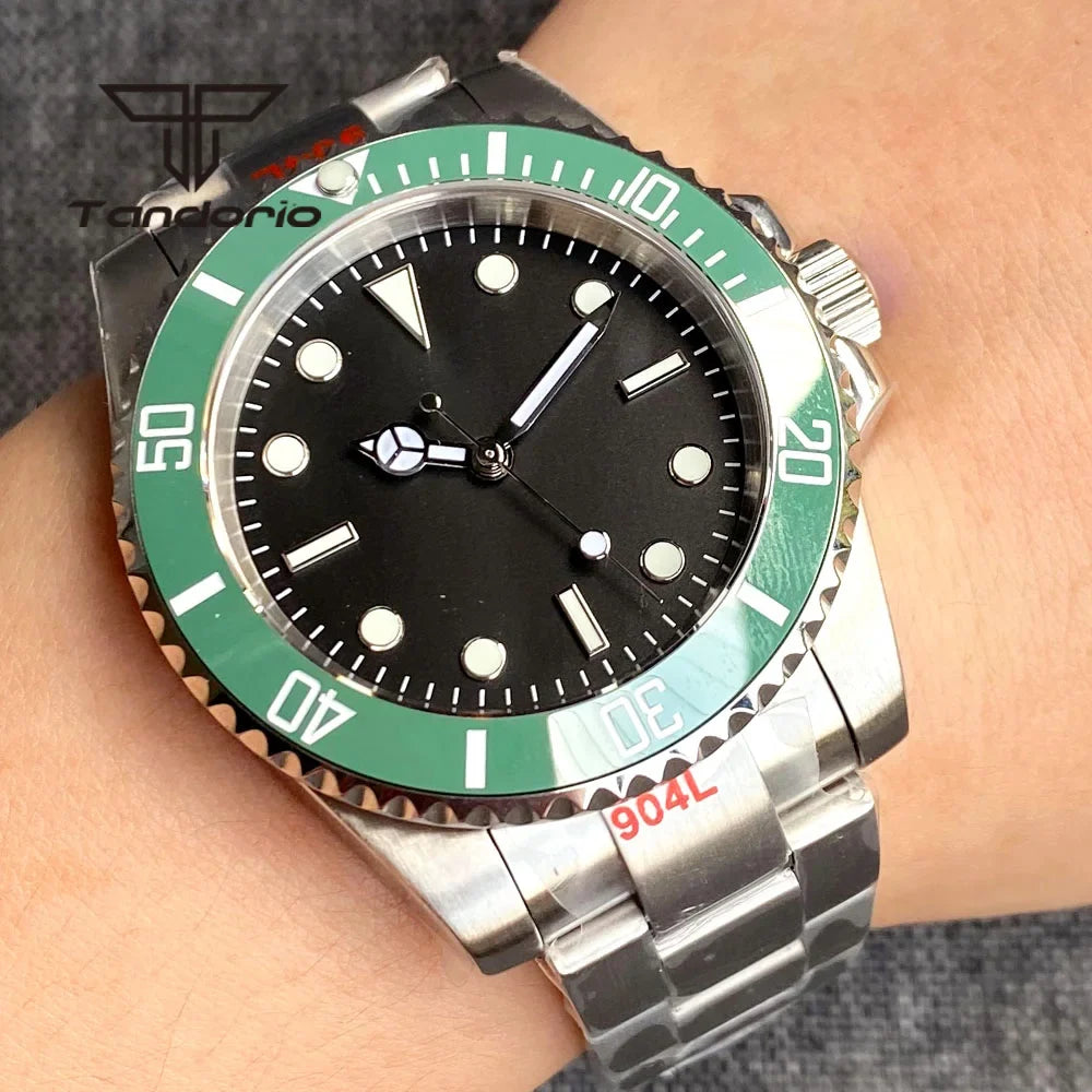 40mm Submariner Mod D01A PT5000/NH35/Miyota8215 Automatic DIve Watch 120-Click Bezel Sapphire 10Bar