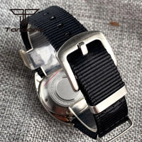 36mm Identity Crisis Mod P02 NH35 Automatic Watch Domed AR Sapphire 20Bar Customizable Pilot