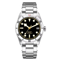 BB58 Watch Mod D07A 39mm Retro Diver Sapphire Crystal 200M Water-Resistant