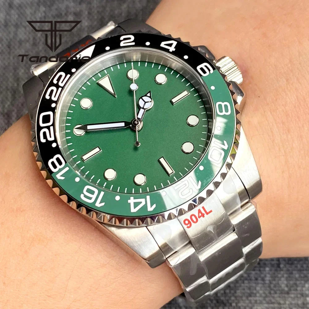 40mm Submariner Mod D01A PT5000/NH35/Miyota8215 Automatic DIve Watch 120-Click Bezel Sapphire 10Bar