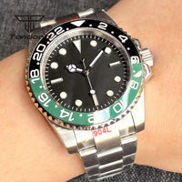 40mm Submariner Mod D01A PT5000/NH35/Miyota8215 Automatic DIve Watch 120-Click Bezel Sapphire 10Bar