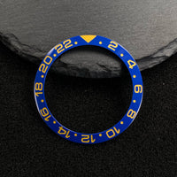 38mm x 30.5mm bezel insert for Submariner GMT Master Yacht-Master Mods