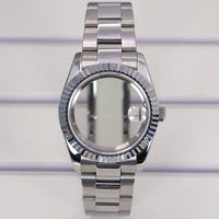 DateJust Watch Case B01 36mm/39mm Fluted Bezel Solid 316L Steel Strap For Seiko NH34 NH35 NH36/38 Miyota 8215 8285Movement