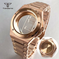 40mm Engineer Watch Case B02 Silver Pvd Black Rose Gold Two Tone GOLD Sapphire Fit NH34 NH35 NH36 ETA2824 PT5000