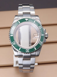 40mm Submariner Watch Case for Miyota 8215 TMI NH35 NH34 NH36 NH38 etc PT5000 SW200 ETA2824 SUB Mod Sapphire 10Bar
