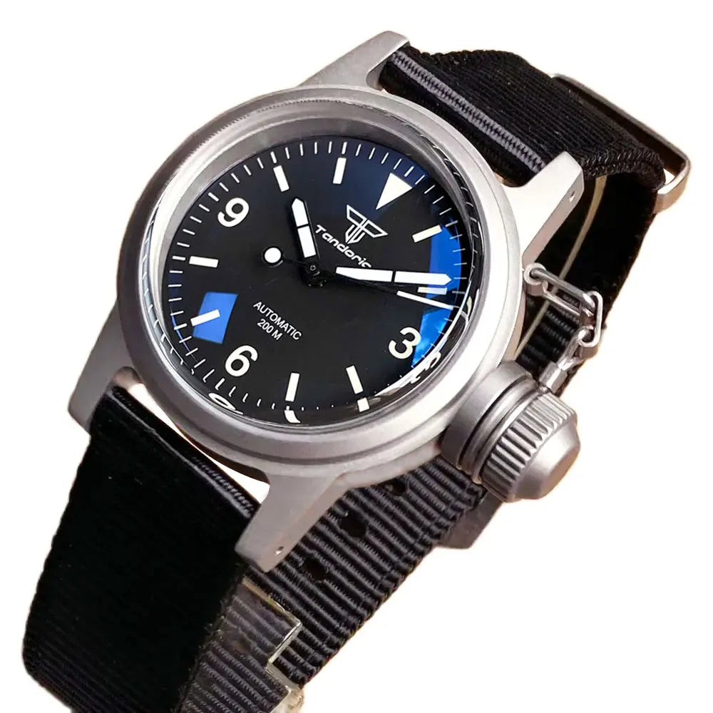 Frogman Watch P05A 200M Waterproof 36mmSandblast NH35/PT5000 Automatic double domed Sapphire