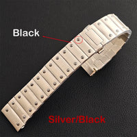 Santos Mod Watch B06A 38mm square watch Japan NH35 Automatic Roman dial 5ATM Sapphire