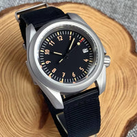 Raw Skx Watches P06A 40mm Frosted Field Watches NH35A Automatic Sapphire 20ATM
