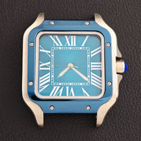 Santos Mod Watch B06A 38mm square watch Japan NH35 Automatic Roman dial 5ATM Sapphire