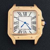 Santos Mod Watch B06A 38mm square watch Japan NH35 Automatic Roman dial 5ATM Sapphire