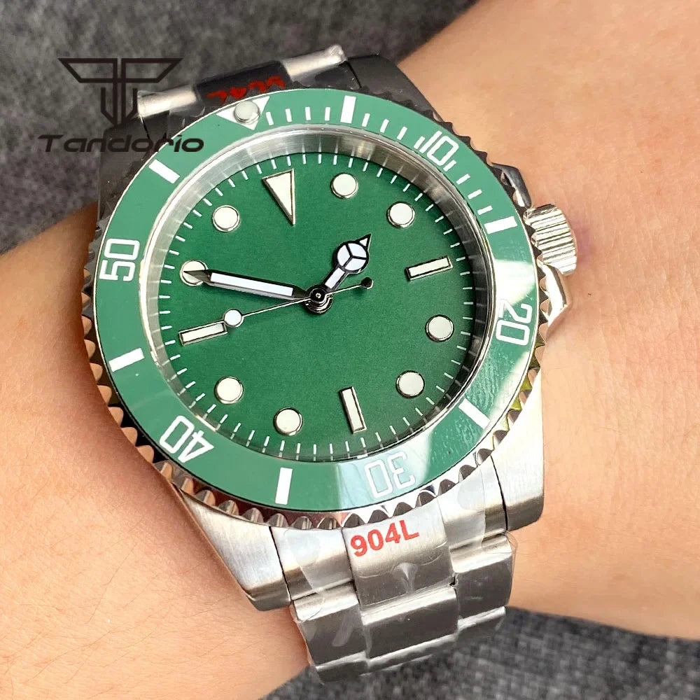40mm Submariner Mod D01A PT5000/NH35/Miyota8215 Automatic DIve Watch 120-Click Bezel Sapphire 10Bar
