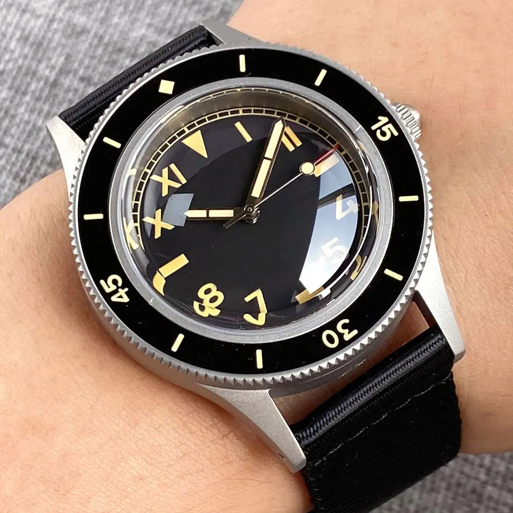Fifty Fathom Watch D06A 40mm Retro Diver NH35 Automatic 20ATM Sapphire Lume Bezel