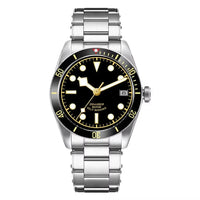 BB58 Watch Mod D07A 39mm Retro Diver Sapphire Crystal 200M Water-Resistant