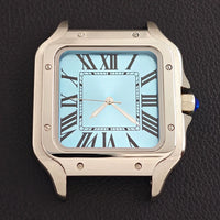Santos Mod Watch B06A 38mm square watch Japan NH35 Automatic Roman dial 5ATM Sapphire